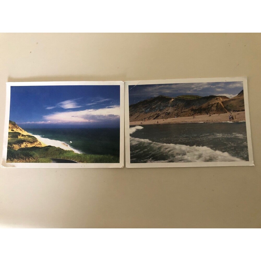 Truro Massachusetts Postcards 2 Circa 2006 & 2010- 7"x5" inch cards